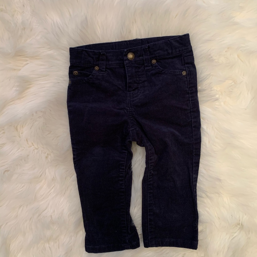 Janie & Jack Blue corduroy jeans